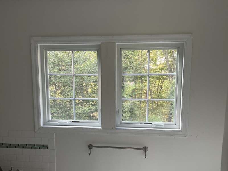 Pella Impervia Casement Window Installation Yorktown Heights NY